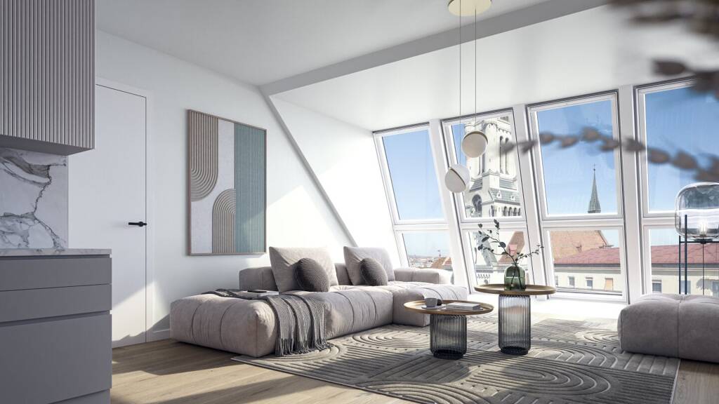 Wohnung zum Kauf - Neubau 675.000 € 2 Zimmer 63,8 m² 5. Geschoss Landstraßer Hauptstraße 144 Wien 1030