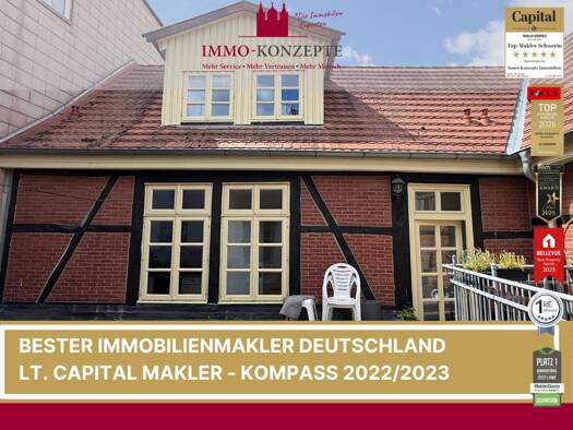 Maisonette zur Miete 550 € 2 Zimmer 65 m² 1. Geschoss Mecklenburgstraße 32 Altstadt Schwerin 19053