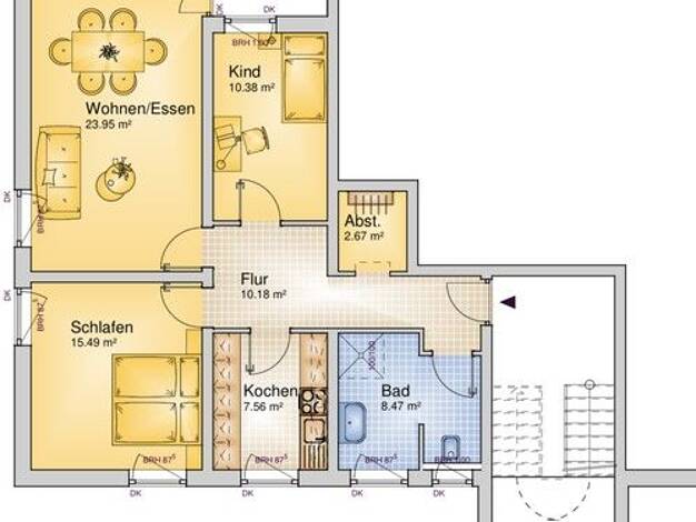 Wohnung zum Kauf provisionsfrei 269.000 € 3 Zimmer 77 m² frei ab sofort Zerzabelshof Nürnbeg 90480
