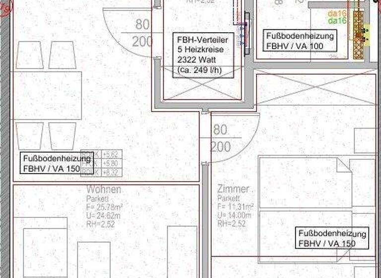 Wohnung zur Miete 586 € 2 Zimmer 53,3 m² 3. Geschoss Gries Graz 8020