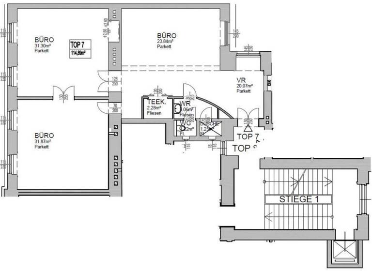 Bürofläche zur Miete 115 m² Bürofläche Wien, Innere Stadt 1010