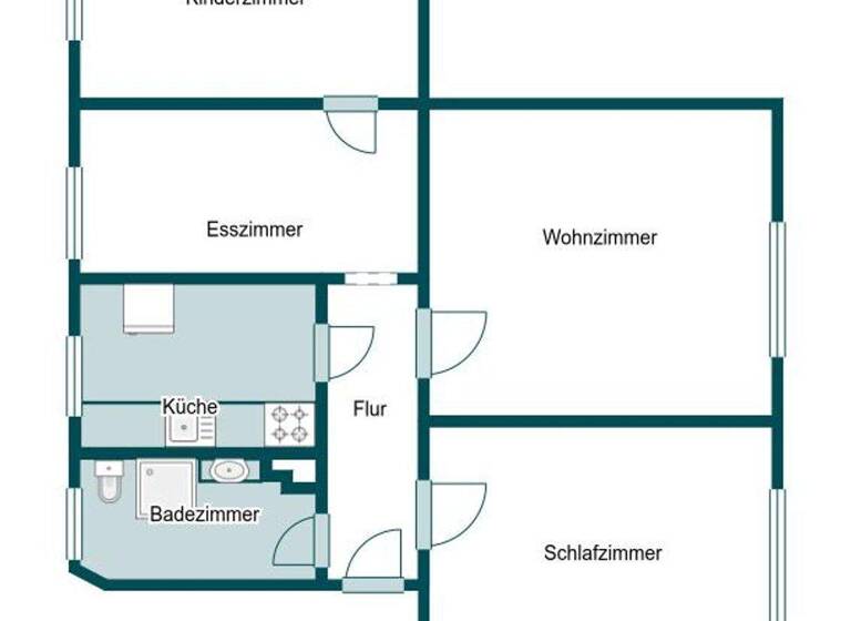Maisonette zum Kauf 85.000 € 4 Zimmer 68,2 m² 1. Geschoss Großsteinberg Parthenstein 04668