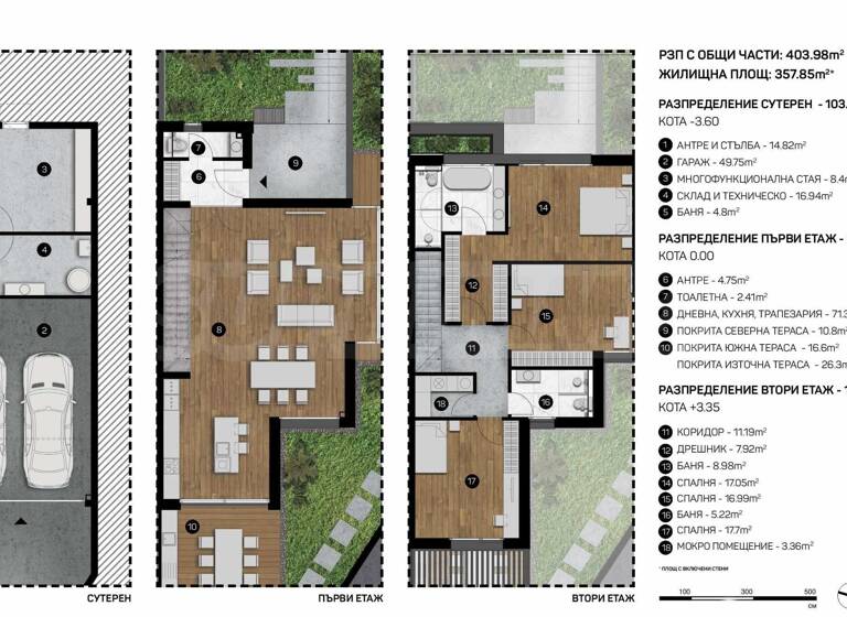 Reihenmittelhaus zum Kauf 835.120 € 5 Zimmer 379,6 m² Sofia