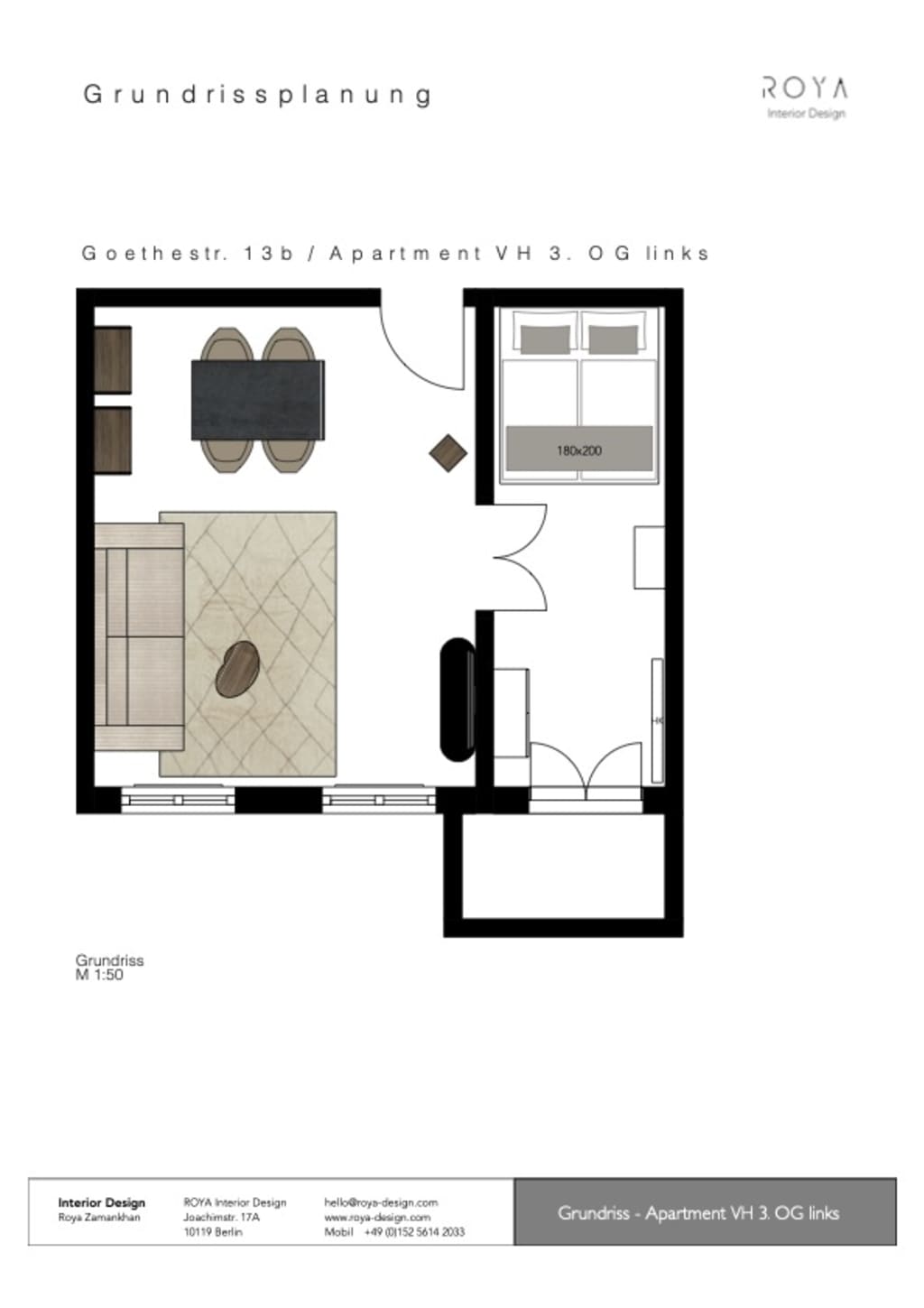 Wohnung zur Miete Wohnen auf Zeit 2.568 € 2 Zimmer 52 m²<br/>Wohnfläche ab sofort<br/>Verfügbarkeit Goethestraße Charlottenburg Berlin 10623