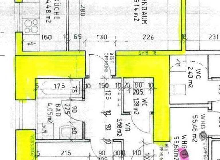 Wohnung zur Miete 387 € 2 Zimmer 54,9 m² Vorderkrimml Nr. 15 Wald im Pinzgau 5742