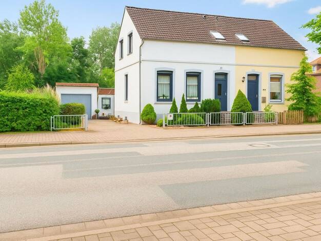 Doppelhaushälfte zum Kauf 145.000 € 3 Zimmer 95,1 m² 368,1 m² Grundstück frei ab sofort Brake Brake 26919