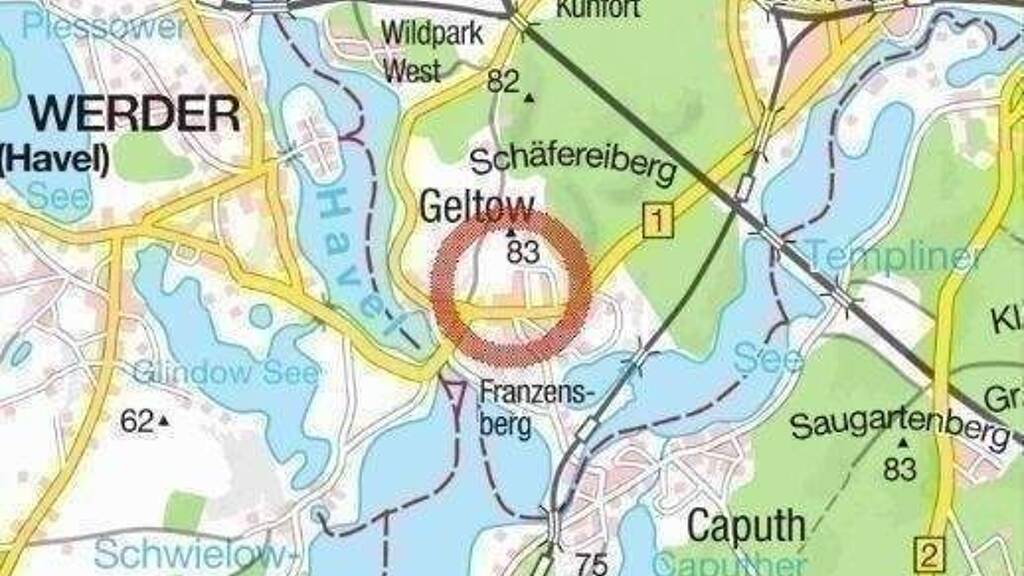 Grundstück zum Kauf 1.538.000 € 7.690 m² Grundstück Geltow Schwielowsee 14548