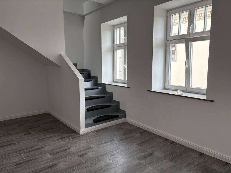 Wohnung zur Miete 760 € 2,5 Zimmer 60,6 m² Dachgeschoss, 1. Geschoss frei ab 01.10.2025 Juristenstraße 1 Niemegk Niemegk 14823
