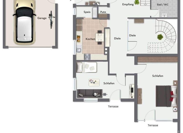 Doppelhaushälfte zum Kauf 649.000 € 5,5 Zimmer 209 m² 574 m² Grundstück Friedrichshofen Ingolstadt / Friedrichshofen 85049