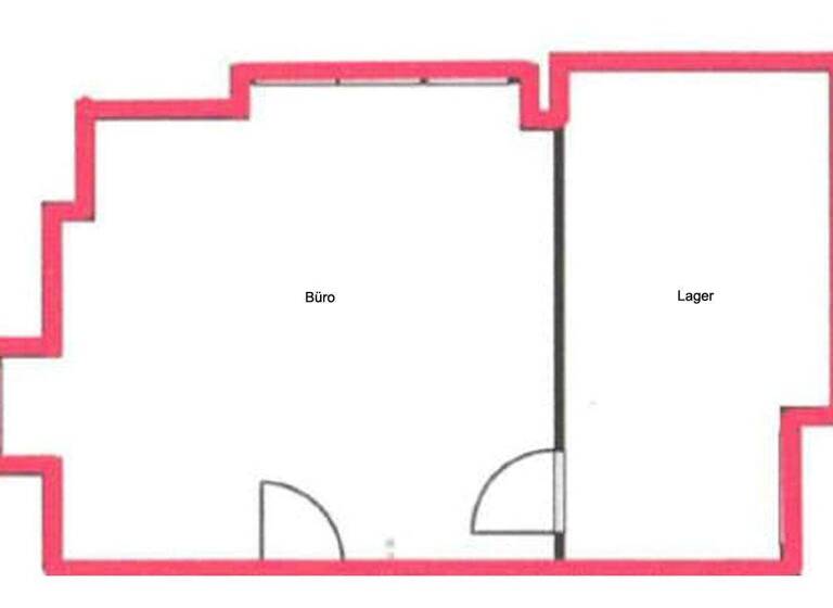 Bürofläche zur Miete 7,50 € 1 Zimmer 23 m² Bürofläche Breitscheidstraße 45 Cossebaude Dresden 01156