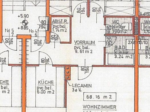 Wohnung zur Miete 640 € 3 Zimmer 67,2 m² Heidenreichstein 3860