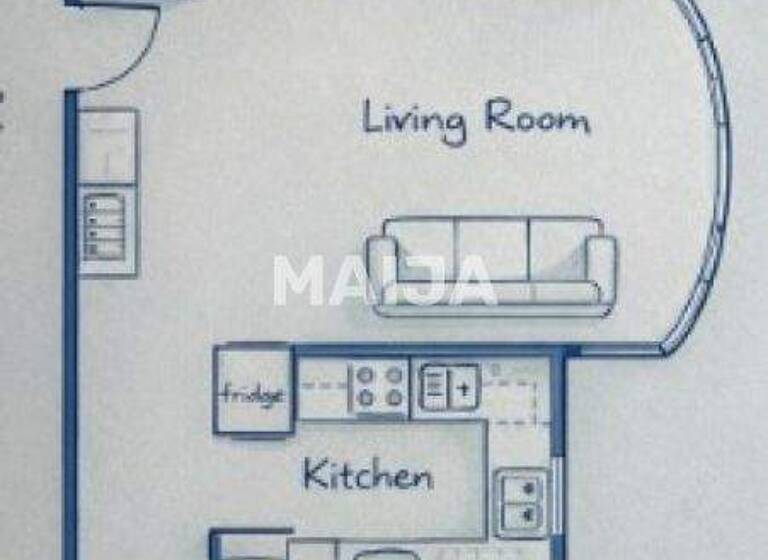 Studio zum Kauf 184.228 € 3 Zimmer 128 m² 11. Geschoss 414 Thappraya Rd Pattaya 20150