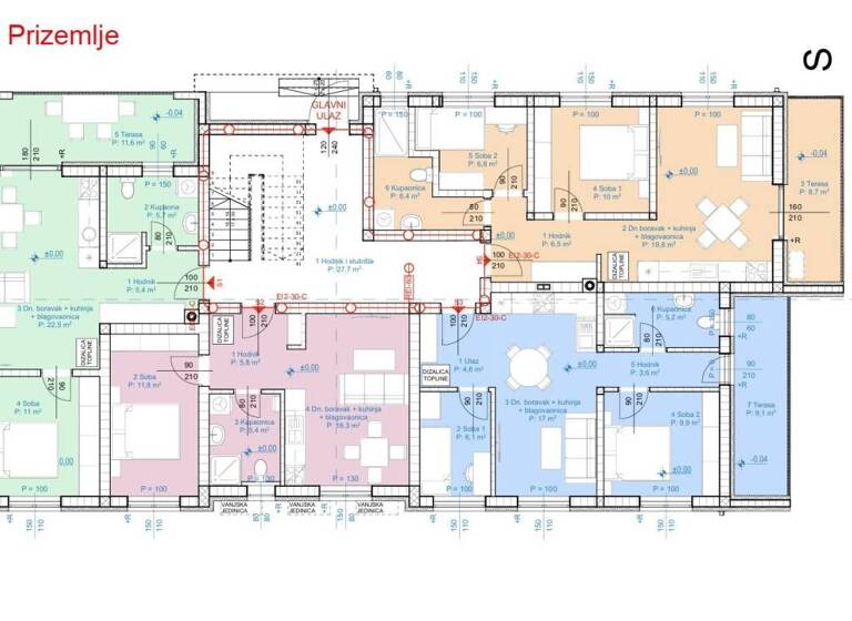 Studio zum Kauf 2.600 € 1 Zimmer 56 m² Djurdjevac