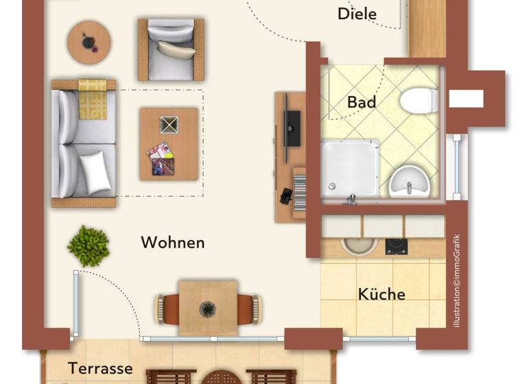 Studio zum Kauf 112.000 € 1 Zimmer 27,6 m² 3. Geschoss Büchenbach Erlangen 91056