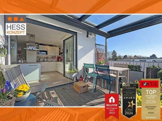 Maisonette zum Kauf 915.000 € 5 Zimmer 152 m² 2. Geschoss frei ab 15.06.2026 Junkersdorf Köln 50858