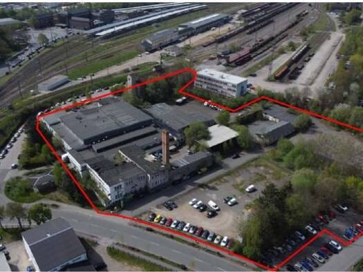 Gewerbegrundstück zum Kauf provisionsfrei 23.800 m² Grundstück Kopernikusstraße 4 / Güterbahnhofstraße 1-3 Bahnhofsvorstadt Zwickau 08056