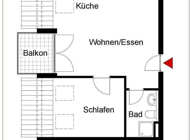 Wohnung zum Kauf 122.000 € 2 Zimmer 39 m² 3. Geschoss Fichtenberg 74427