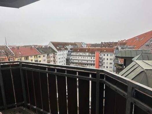 Wohnung zur Miete 1.000 € 3,5 Zimmer 98 m² 6. Geschoss frei ab sofort Galgenhof Nürnberg 90459