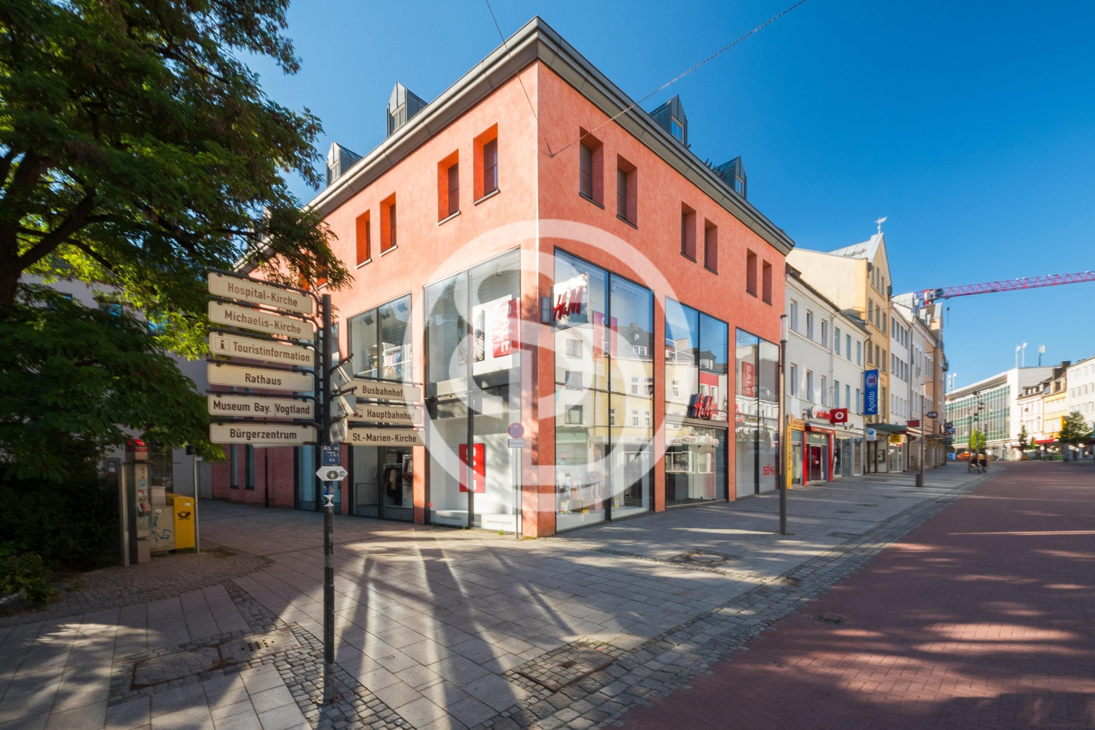 Büro-/Praxisfläche zur Miete 208 m²<br/>Bürofläche Innenstadt Hof 95028