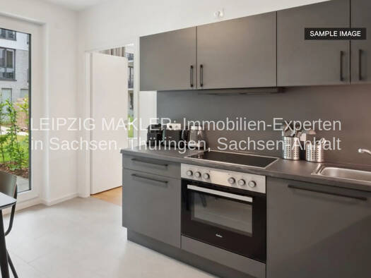 Wohnung zur Miete 750 € 1 Zimmer 20 m² frei ab sofort Berliner Straße 22 Zentrum-Nord Leipzig / Leipzig Zentrum-Nord 04105