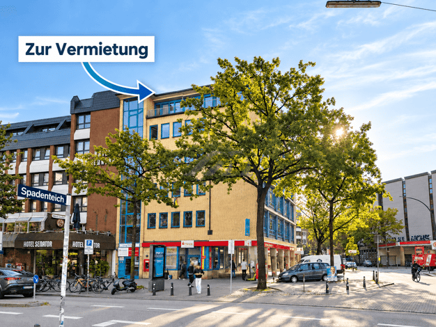 Büro zur Miete provisionsfrei 16 € 158 m² Bürofläche Lange Reihe 14 St. Georg Hamburg 20099