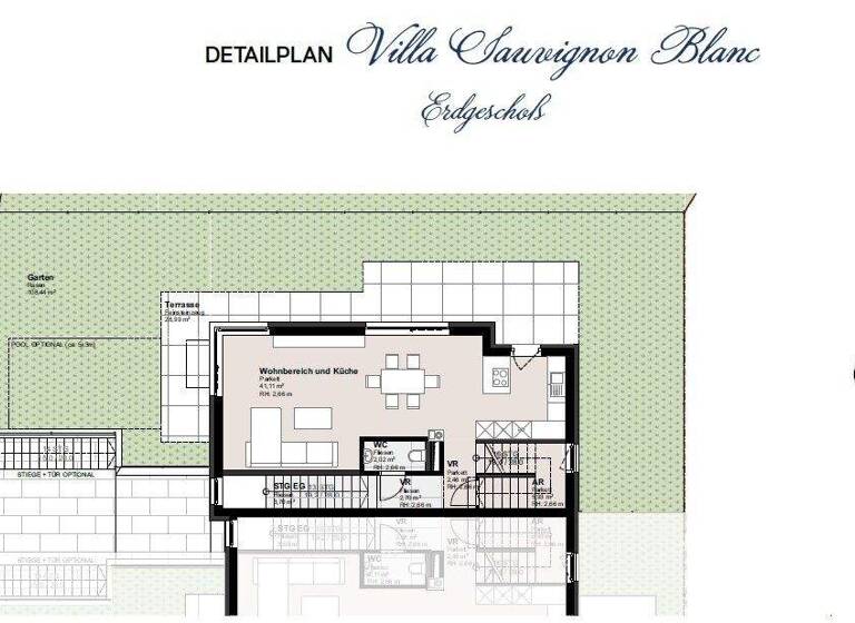 Doppelhaushälfte zum Kauf - Erstbezug 1.298.000 € 5 Zimmer Feldergasse Klosterneuburg 3400