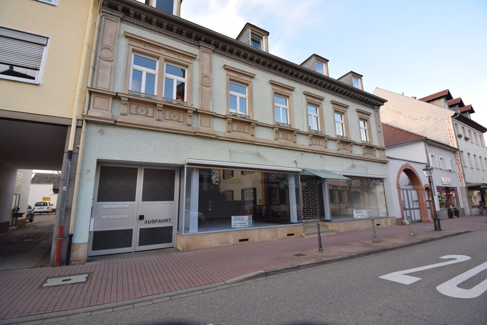 Laden zur Miete 150 m²<br/>Verkaufsfläche ab 50 m²<br/>Teilbarkeit Kernstadt Schwetzingen 68723