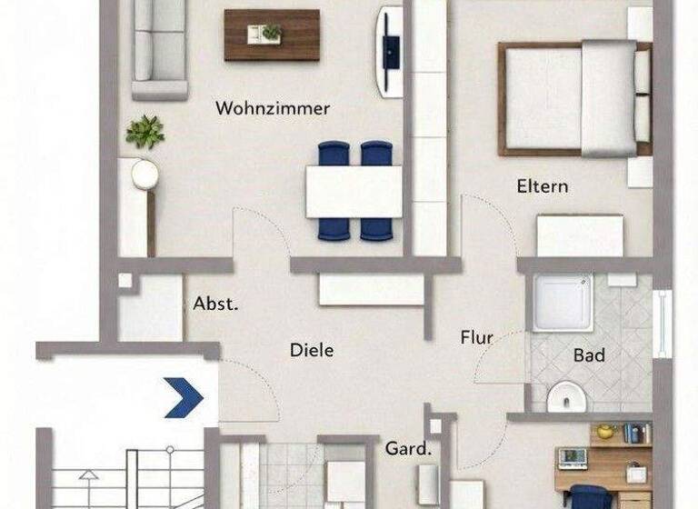 Wohnung zum Kauf provisionsfrei 312.500 € 3 Zimmer 78 m² EG Adam-Krafft-Str. 7e Bamberg 96050