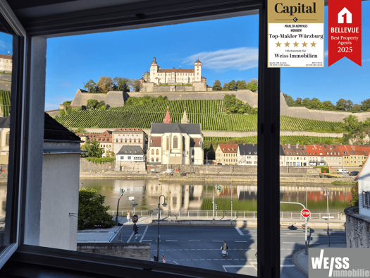 Wohnung zur Miete 2.013 € 3 Zimmer 115 m² 3. Geschoss Wirsbergstraße 10 Altstadt Würzburg 97070