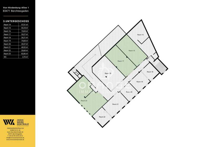 Lagerhalle zur Miete 1.105 € 110,5 m² Lagerfläche Berchtesgaden 83471