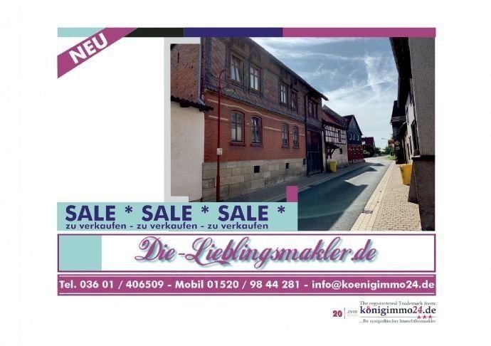 Einfamilienhaus zum Kauf 59.900 € 6 Zimmer 160 m²<br/>Wohnfläche 1.115 m²<br/>Grundstück Langula Vogtei 99986