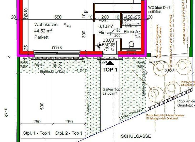 Doppelhaushälfte zum Kauf - Erstbezug 350.000 € 4 Zimmer 105,3 m² Stetten 2100