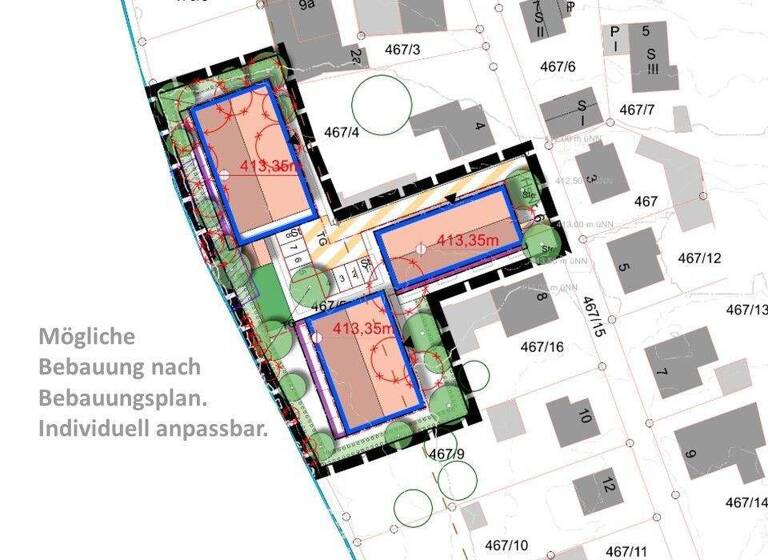 Grundstück zum Kauf 349.000 € 2.952 m² Grundstück Frontenhausen 84160