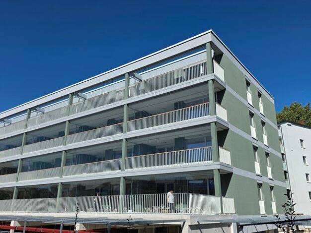 Wohnung zur Miete 1.063 € 2 Zimmer 66,4 m² 1. Geschoss Rüdesheimer Straße 112 Darmstadt Darmstadt 64295