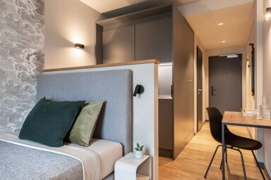 Wohnung zur Miete Wohnen auf Zeit 1.619 € 1 Zimmer 21 m² frei ab sofort Am Flughafen Kienberg Schönefeld 12529