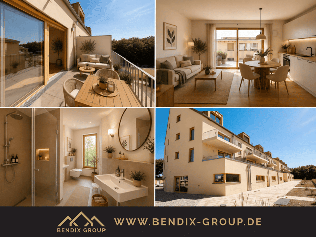 Wohnung zum Kauf - Neubau provisionsfrei 375.570 € 2 Zimmer 64,2 m² 2. Geschoss Markkleeberg Markkleeberg 04416