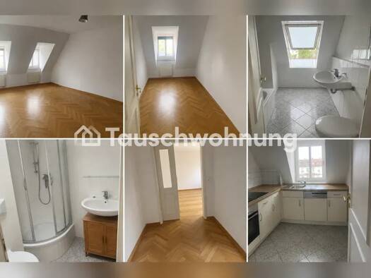 Wohnung zur Miete Tauschwohnung 900 € 3 Zimmer 89 m² 4. Geschoss Zentrum-Süd Mitte 04107