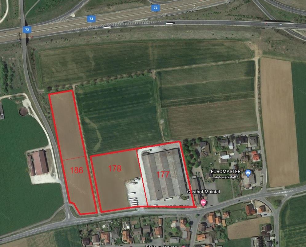 Gewerbegrundstück zum Kauf 1.490.000 € 36.984 m²<br/>Grundstück Bundestraße 3 - OT Grundfeld Wolfsdorf Bad Staffelstein 96231