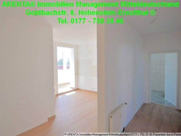 Wohnung zur Miete 350 € 2 Zimmer 64 m² Goldbachstr. 8 Hohenstein-Ernstthal 09337