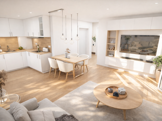 Wohnung zum Kauf - Neubau provisionsfrei 455.000 € 2 Zimmer 58,4 m² 1. Geschoss Schillerstraße 36 Herrenberg 71083