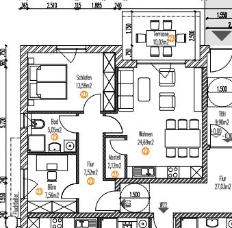 Wohnung zum Kauf provisionsfrei 360.000 € 2,5 Zimmer 65,5 m²<br/>Wohnfläche Gewerbestraße 15 Mettenheim-Hart Mettenheim 84562