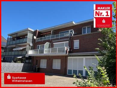 Wohnung zum Kauf 119.000 € 2 Zimmer 66,1 m² 1. Geschoss frei ab sofort Wilhelmshaven 26389