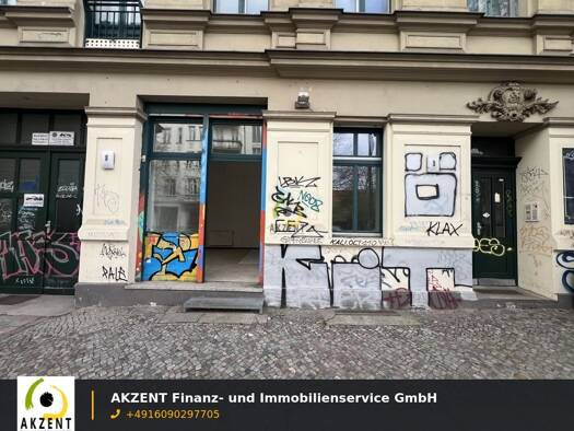 Laden zur Miete 1.282 € 2 Zimmer Marienburger Str. 9 Prenzlauer Berg Berlin 10405