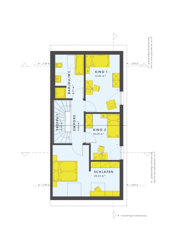 Doppelhaushälfte zum Kauf 578.000 € 5 Zimmer 135 m²<br/>Wohnfläche 400 m²<br/>Grundstück Niederarnbach Brunnen 86564