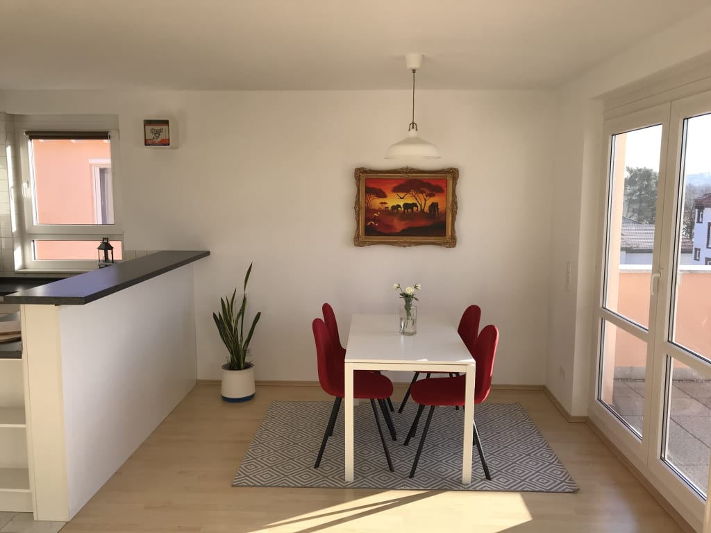 Wohnung zur Miete Wohnen auf Zeit 1.940 € 2 Zimmer 70 m²<br/>Wohnfläche 01.07.2025<br/>Verfügbarkeit Alt Griesheim Griesheim Frankfurt am Main 65933