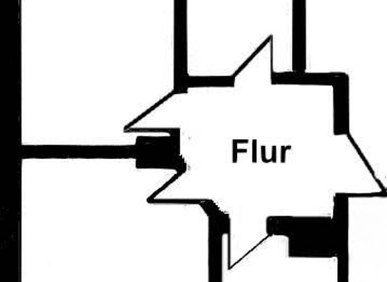Wohnung zur Miete 200 € 2 Zimmer 39,4 m² 3. Geschoss frei ab sofort Roßwein 04741