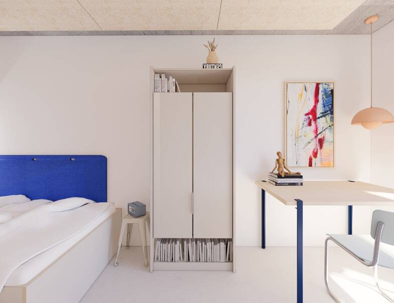 Wohnung zur Miete 1.240 € 1 Zimmer 34,3 m² frei ab 01.06.2025 Adalbertstraße  / Martin-Luther-Straße 128/2 Kaiserplatz Aachen 52062