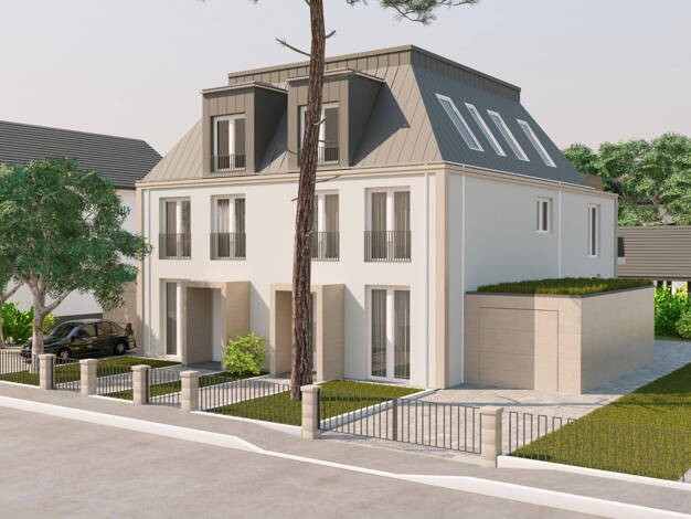 Doppelhaushälfte zum Kauf - Erstbezug provisionsfrei 1.075.000 € 6 Zimmer 215 m² 310 m² Grundstück Hanau 63454