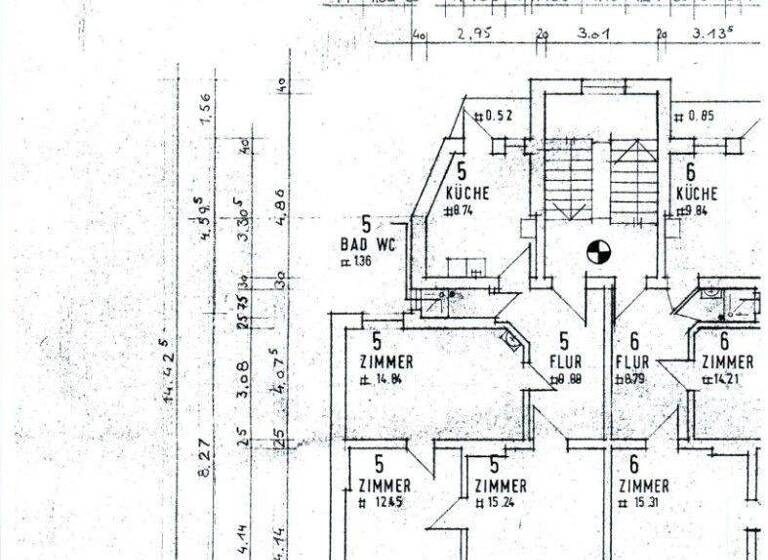 Wohnung zum Kauf 59.000 € 3 Zimmer 63,1 m² 2. Geschoss Lehe Bremerhaven 27576