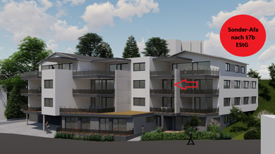Wohnung zum Kauf provisionsfrei 452.823 € 2 Zimmer 76,9 m² Dachgeschoss, 2. Geschoss Biberacherstraße 13-15 Bad Waldsee Bad Waldsee 88339